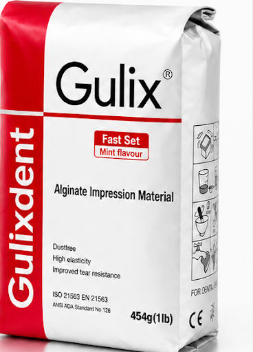Gulixdent dental laboratory alginate duplicating material package